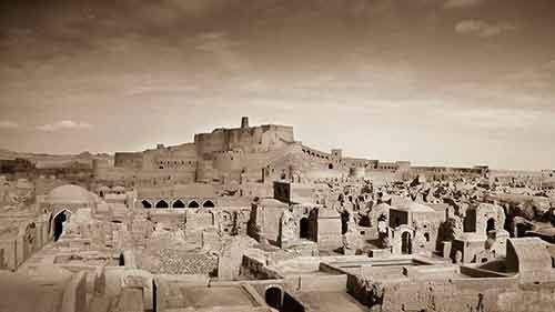 The ancient city of Bam, Iran, captured and published in a new book by Judi Iranyi.  Photo by Judi Iranyi.