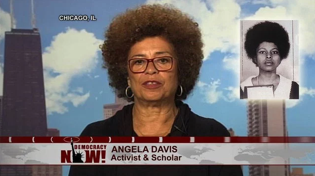 Civil Rights Activist, Professor Angela Davis appears on Democracy Now!,  The War and peace Report. 